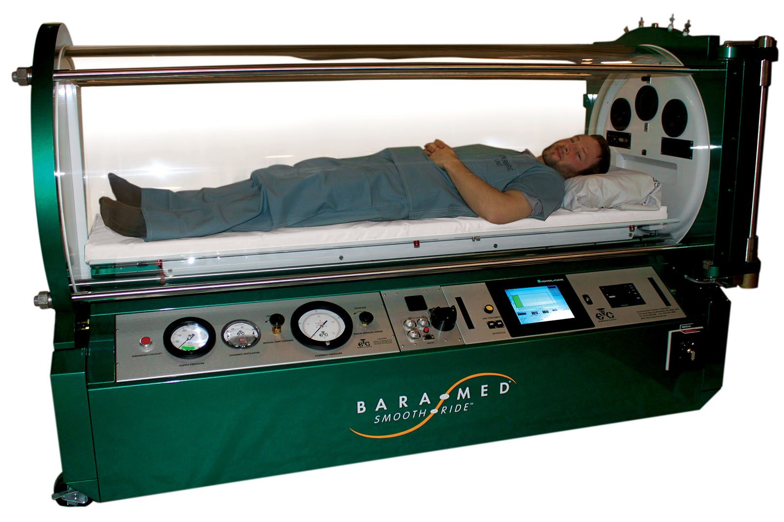 Environmental Tectonics Corporation hyperbaric oxygen chamber